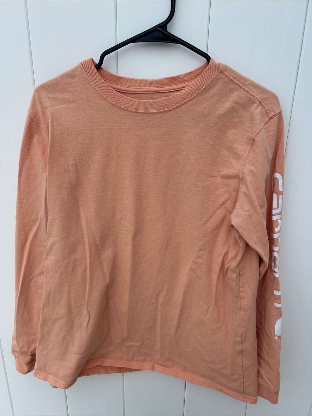 Carhartt Peach Long Sleeve Graphic Tee for Kids